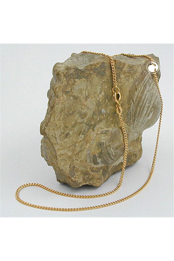 BELLY CHAIN CURB CHAIN GOLD PLATED
