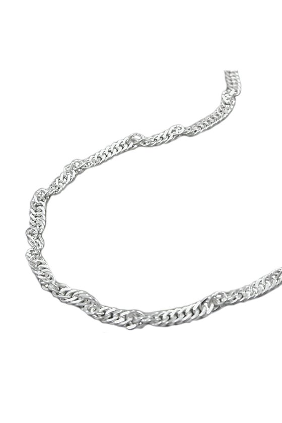 ANKLE CHAIN SINGAPORE CHAIN SILVER 925 27CM