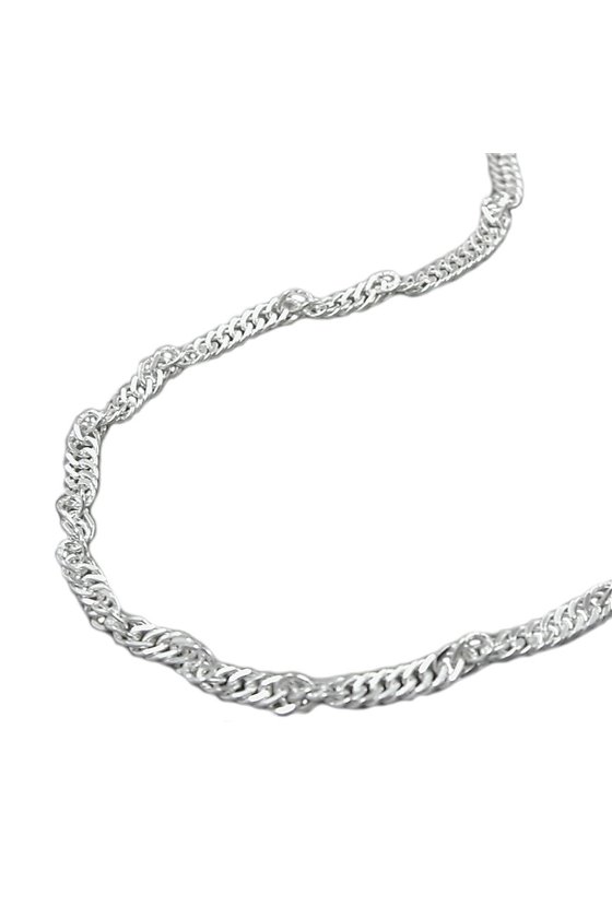 ANKLE CHAIN SINGAPORE CHAIN SILVER 925 25CM