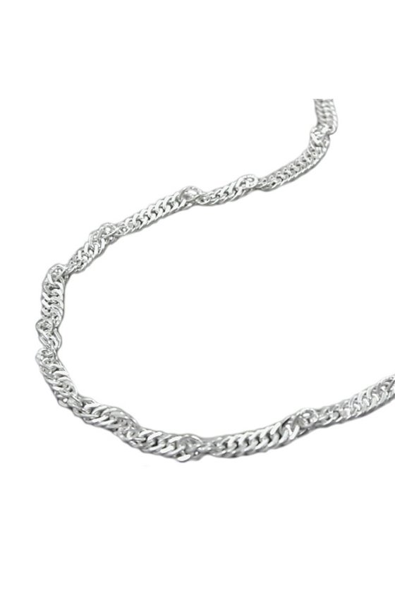ANKLE CHAIN SINGAPORE CHAIN SILVER 925 25CM