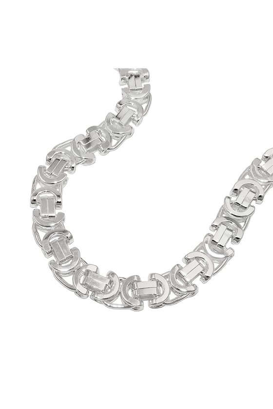BYZANTINE CHAIN FLAT SILVER 925