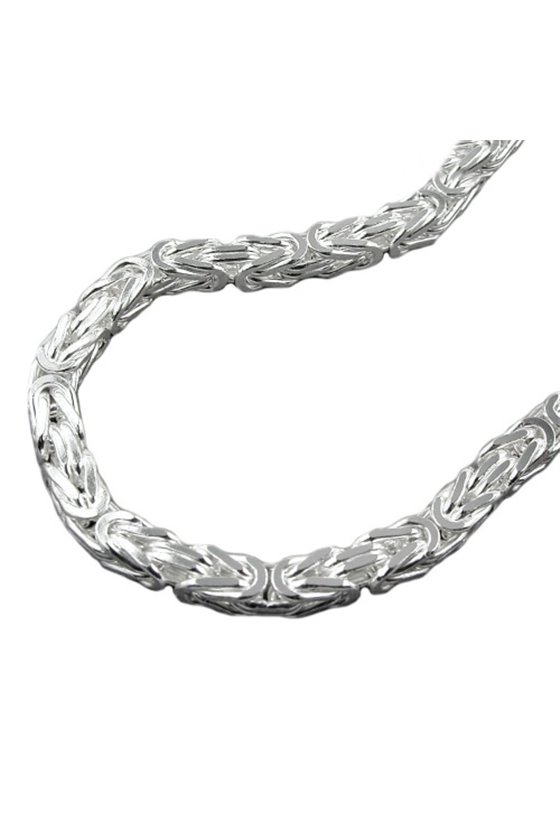 NECKLACE BYZANTINE CHAIN SILVER 925 70CM