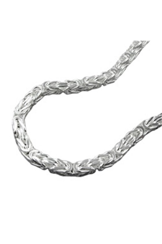 BRACELET BYZANTINE CHAIN 3MM SILVER 925 21CM