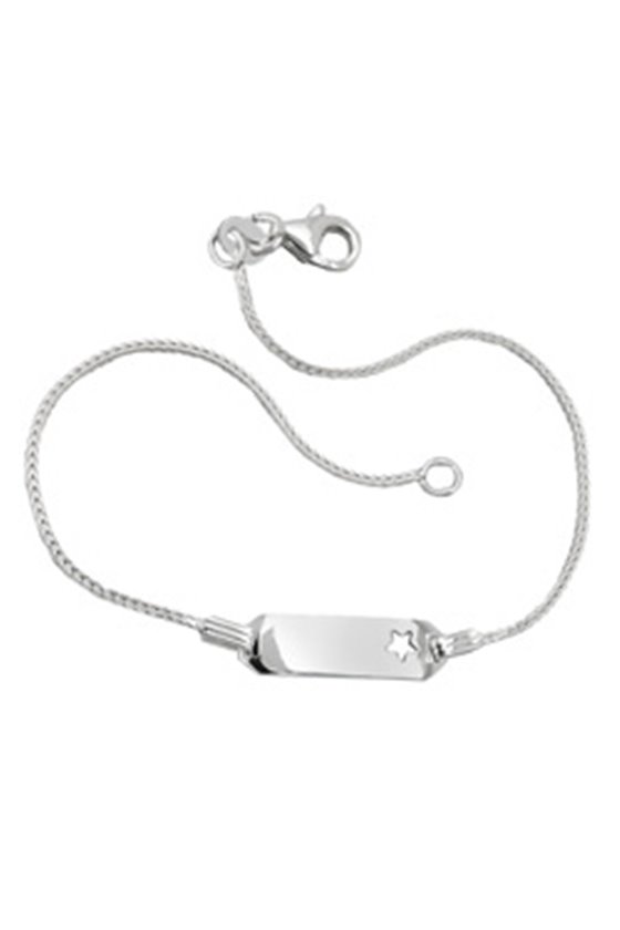 ID BRACELET FOXTAIL CHAIN SILVER 925