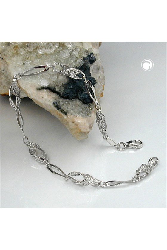 BRACELET FANTASY DESIGN SILVER 925 19CM