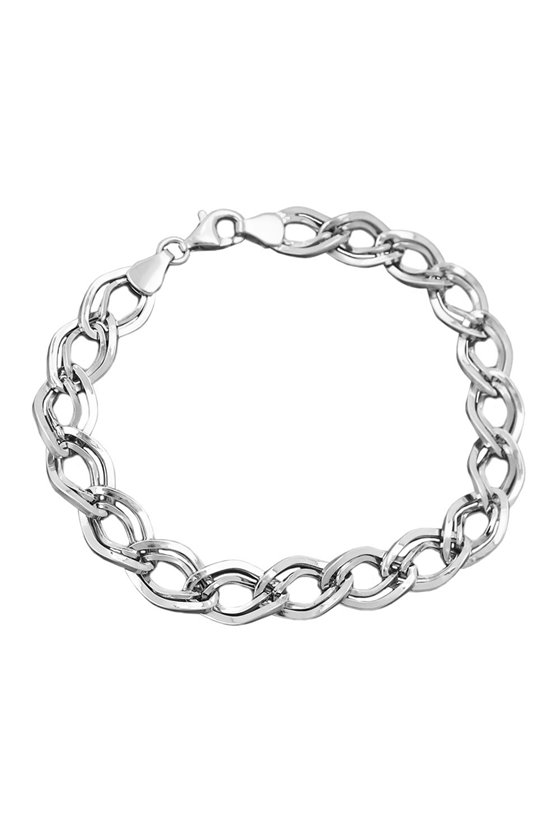 BRACELET FANCY PATTERN SILVER 925 19CM