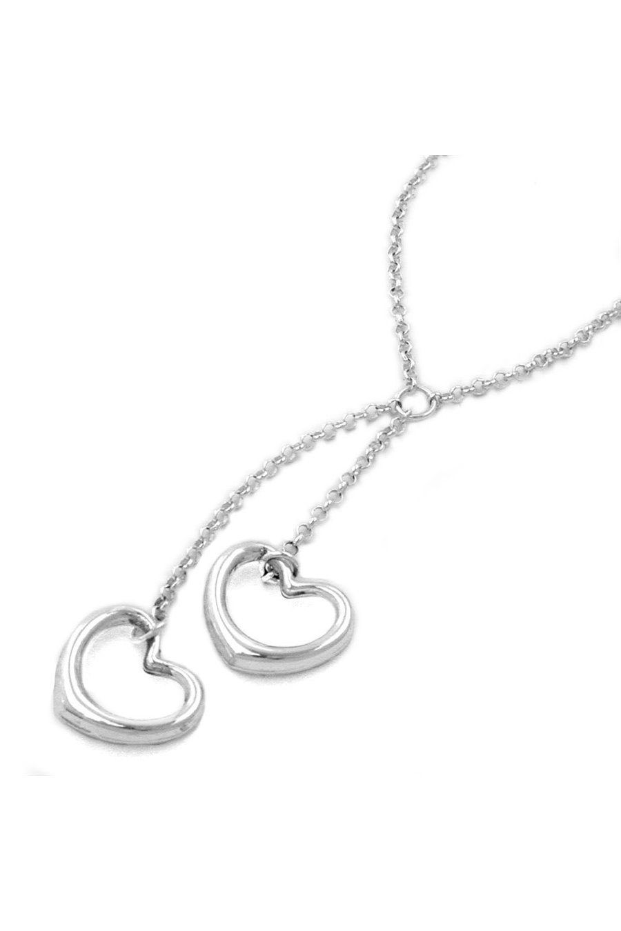 NECKLACE Y-SHAPED CHAIN SILVER 925 43CM