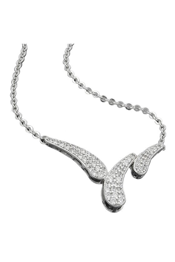 NECKLACE WITH PENDANT SILVER 925 43CM
