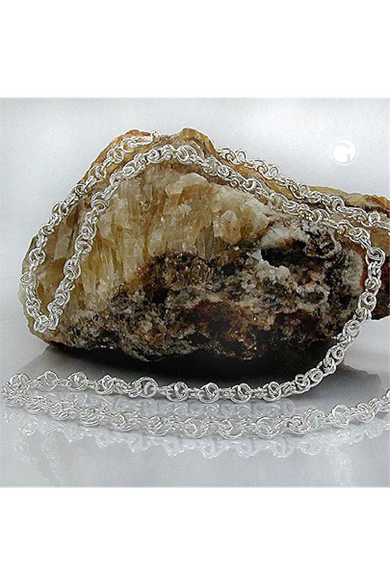 NECKLACE FANCY CHAIN SILVER 925 45CM