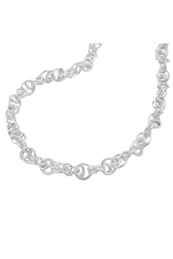 BRACELET FANCY CHAIN SILVER 925 19CM