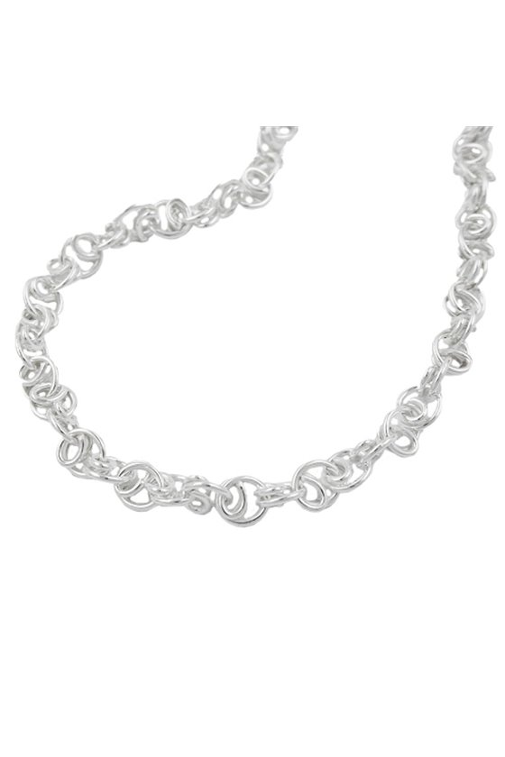 BRACELET FANCY CHAIN SILVER 925 19CM