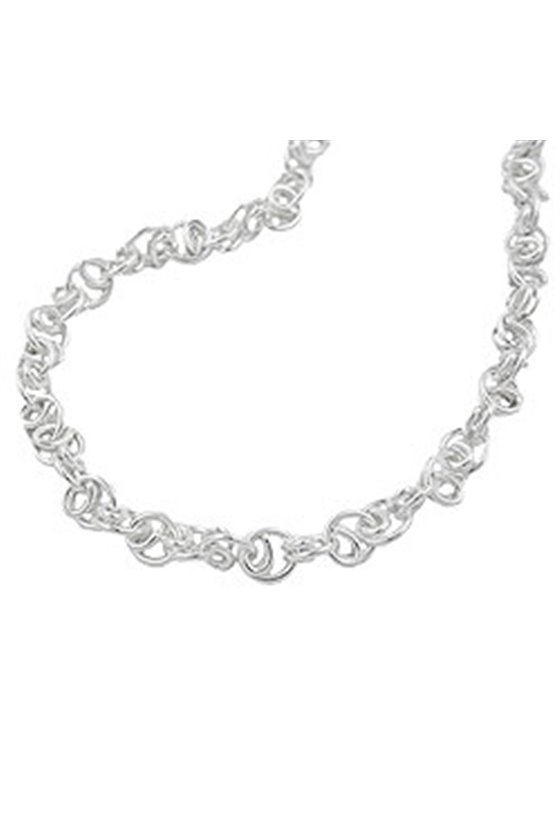 BRACELET FANCY CHAIN SILVER 925 19CM