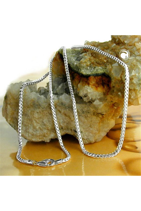 NECKLACE FOXTAIL CHAIN SILVER 925 45CM