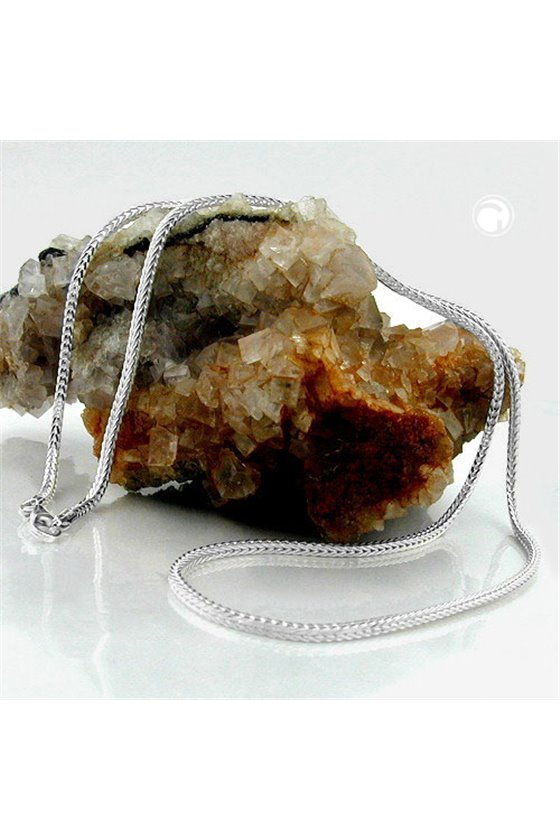 NECKLACE FOX TAIL CHAIN SILVER 925 50CM
