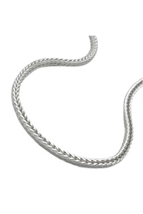 NECKLACE FOX TAIL CHAIN SILVER 925 50CM