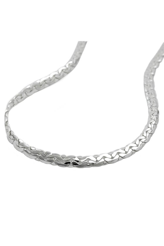 BRACELET FLAT COBRA CHAIN SILVER 925 19CM