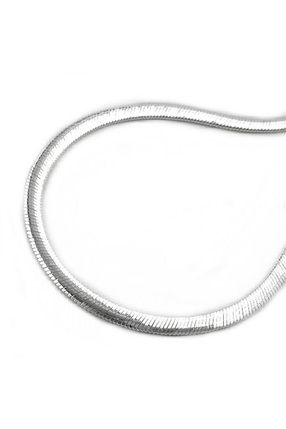 BRACELET THIN SNAKE CHAIN SILVER 925 19CM