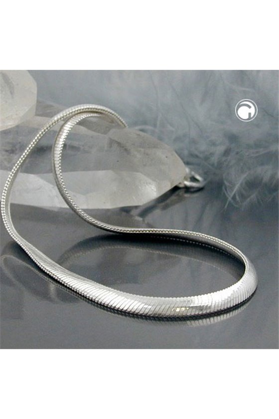 BRACELET THIN SNAKE CHAIN SILVER 925 19CM