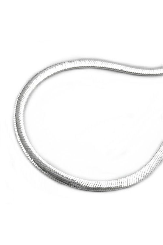 BRACELET THIN SNAKE CHAIN SILVER 925 19CM