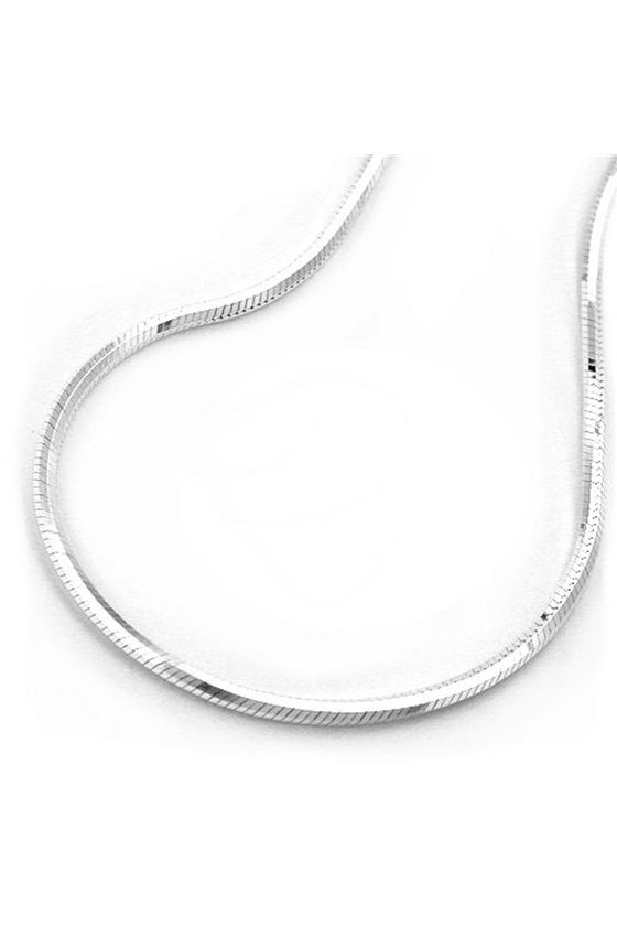 BRACELET SQUARE SNAKE CHAIN SILVER 925 19CM