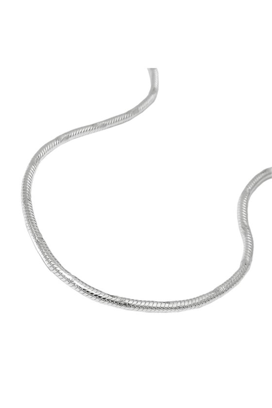 BRACELET ROUND SNAKE CHAIN SILVER 925 19CM