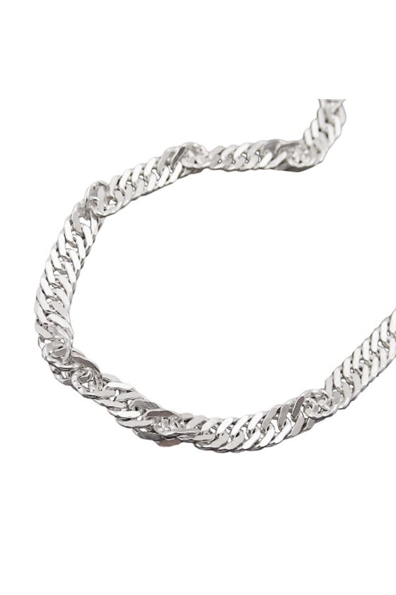 BRACELET SINGAPORE CHAIN SILVER 925 21CM