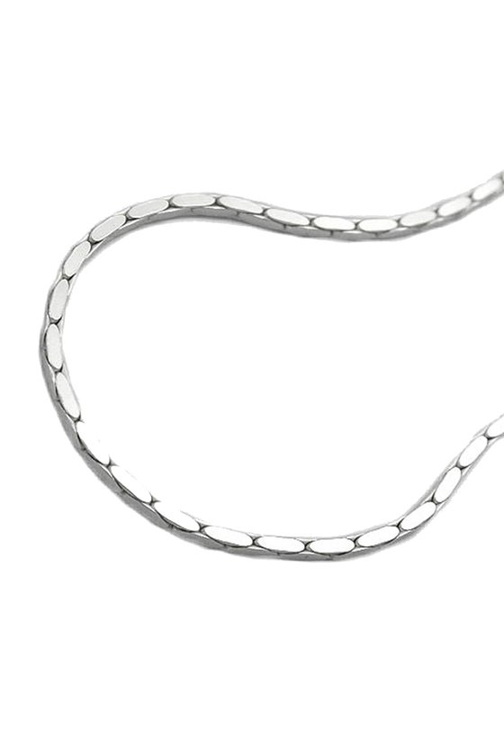 BRACELET ROUND COBRA CHAIN SILVER 925 19CM