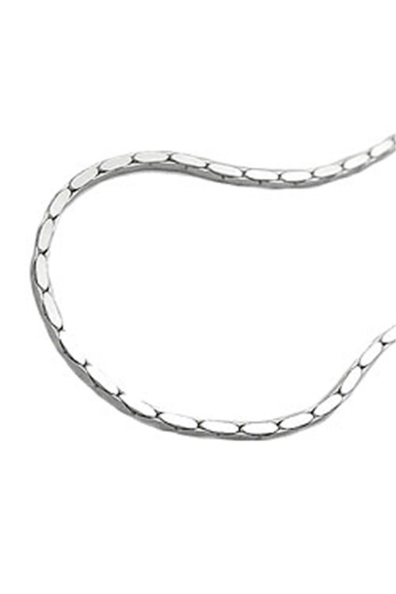 BRACELET ROUND COBRA CHAIN SILVER 925 19CM