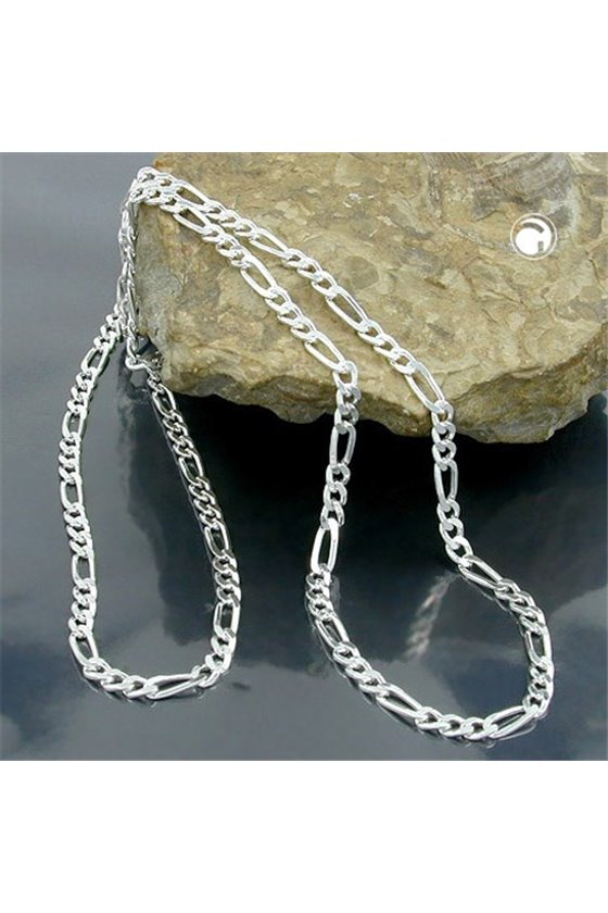 BRACELET FIGARO CHAIN SILVER 925 21CM