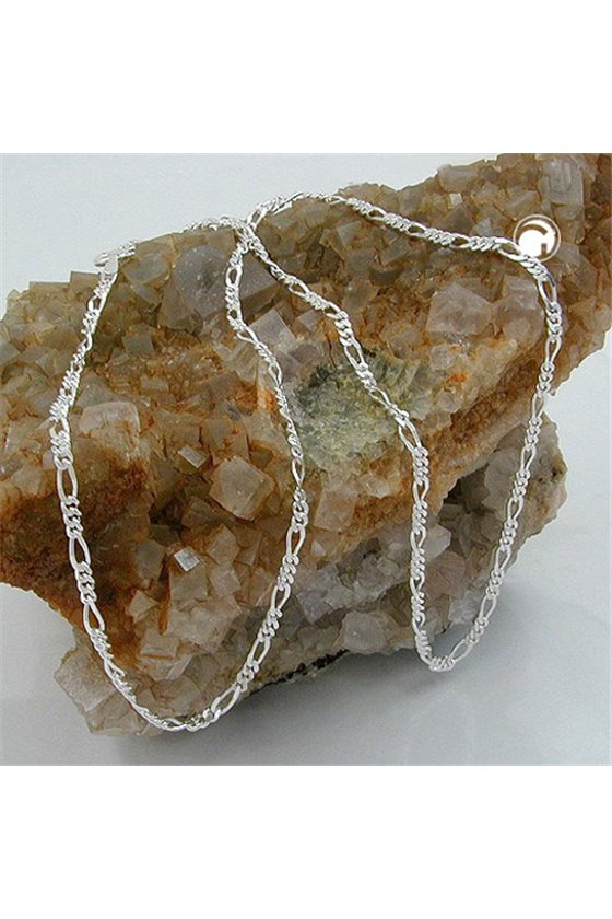 THIN FIGARO CHAIN SILVER 925 45CM