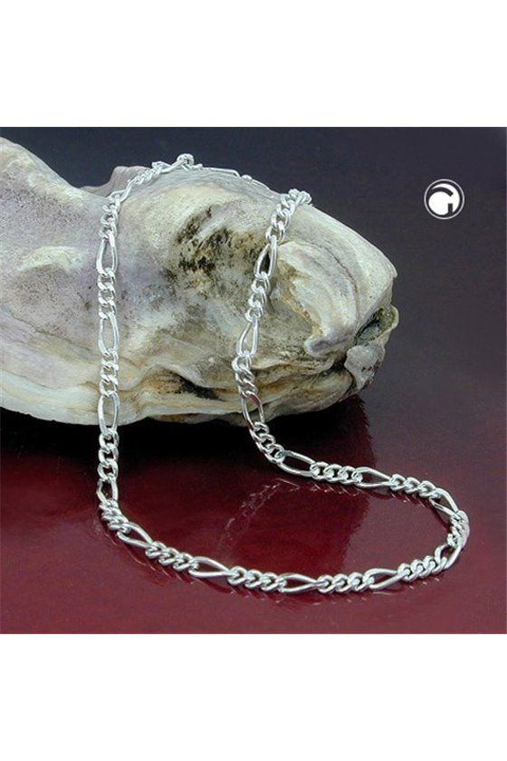THIN FIGARO CHAIN SILVER 925 19CM