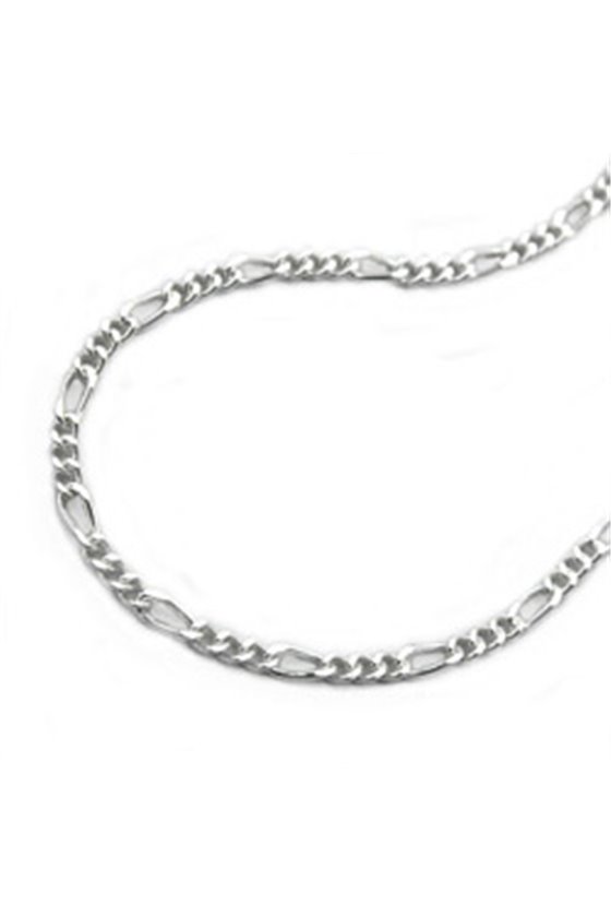THIN FIGARO CHAIN SILVER 925 38CM