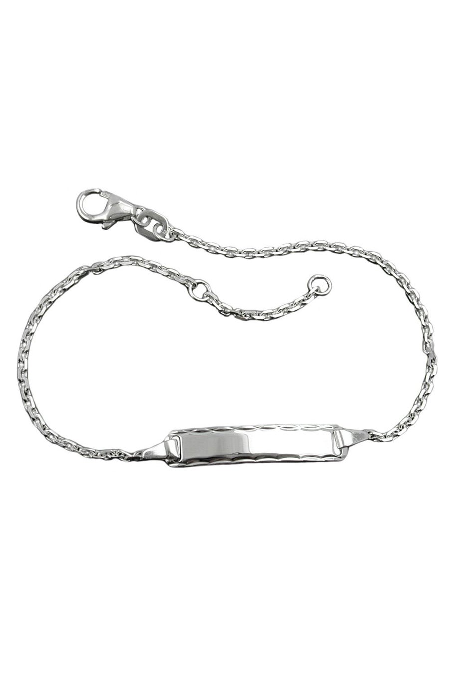 ID BRACELET ANCHOR CHAIN SILVER 925 18CM