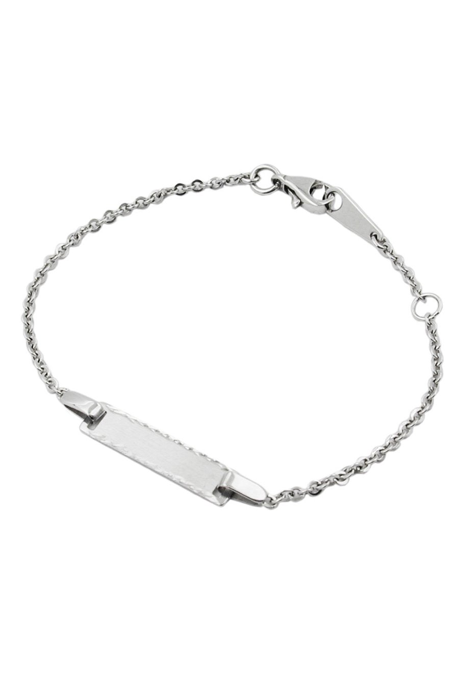 ID BRACELET ANCHOR CHAIN SILVER 925