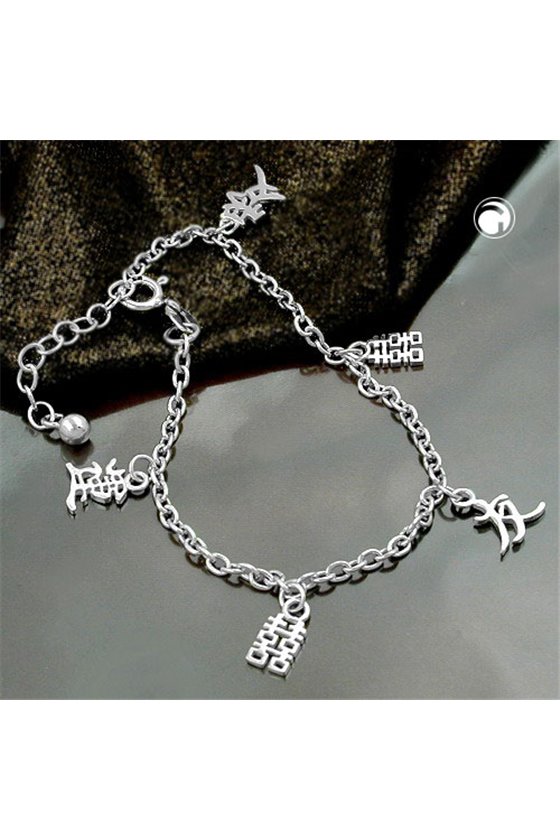 BRACELET ANCHOR CHAIN SILVER 925 16CM