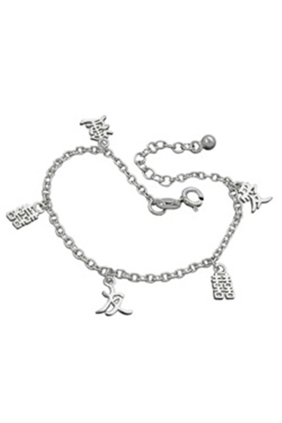 BRACELET ANCHOR CHAIN SILVER 925 16CM