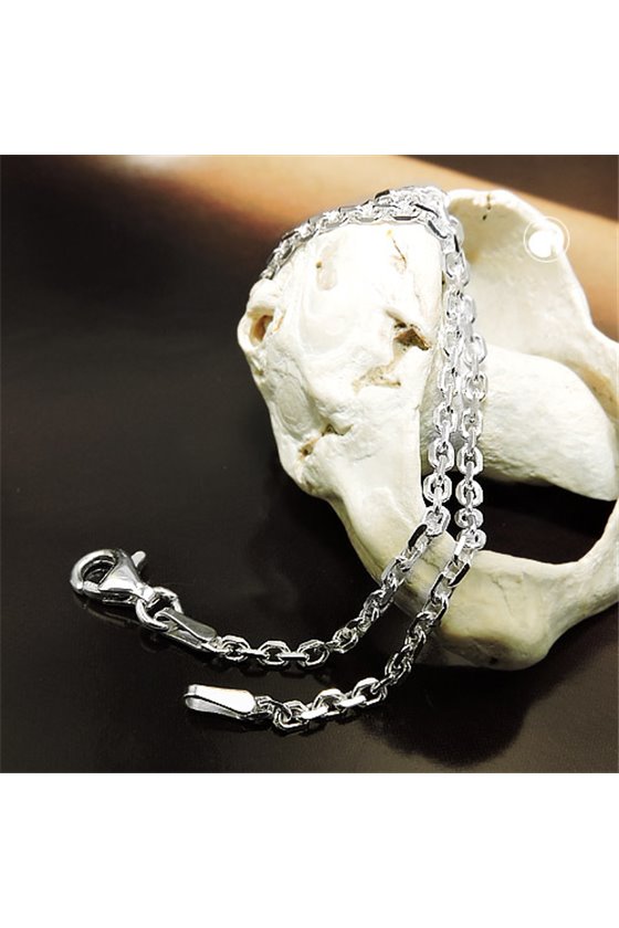 BRACELET ANCHOR CHAIN SILVER 925 19CM