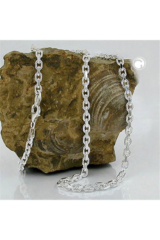 NECKLACE ANCHOR CHAIN SILVER 925 50CM