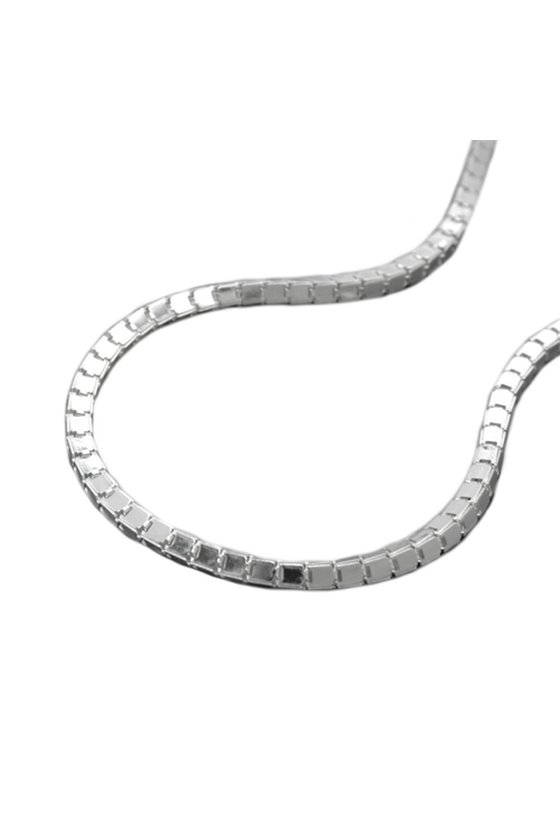 NECKLACE BOX CHAIN STYLE SILVER 925 45CM