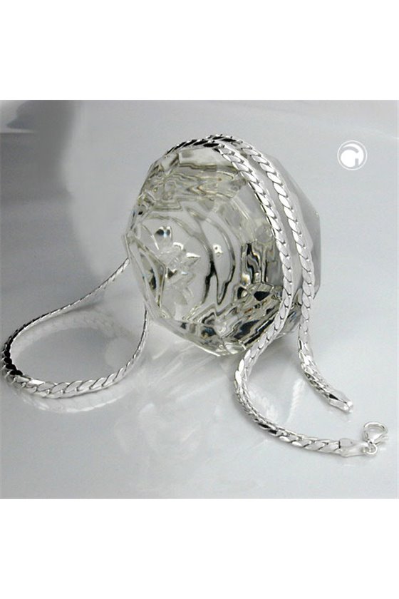 CHAIN HERRINGBONE 4.5MM SILVER 925 50CM