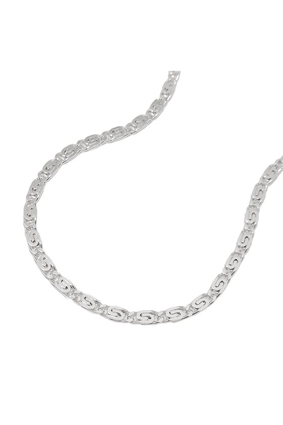 NECKLACE THIN SCROLL CHAIN SILVER 925 50CM