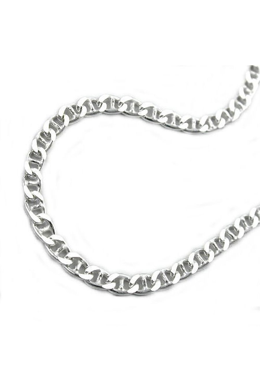 BRACELET THIN MARINER CHAIN SILVER 925 19CM