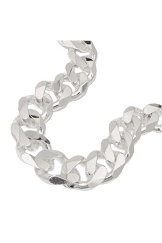 CURB CHAIN WIDTH 10MM 50CM SILVER 925