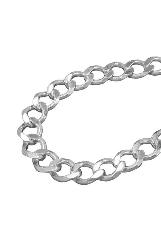 BRACELET OPEN CURB CHAIN SILVER 925 21CM
