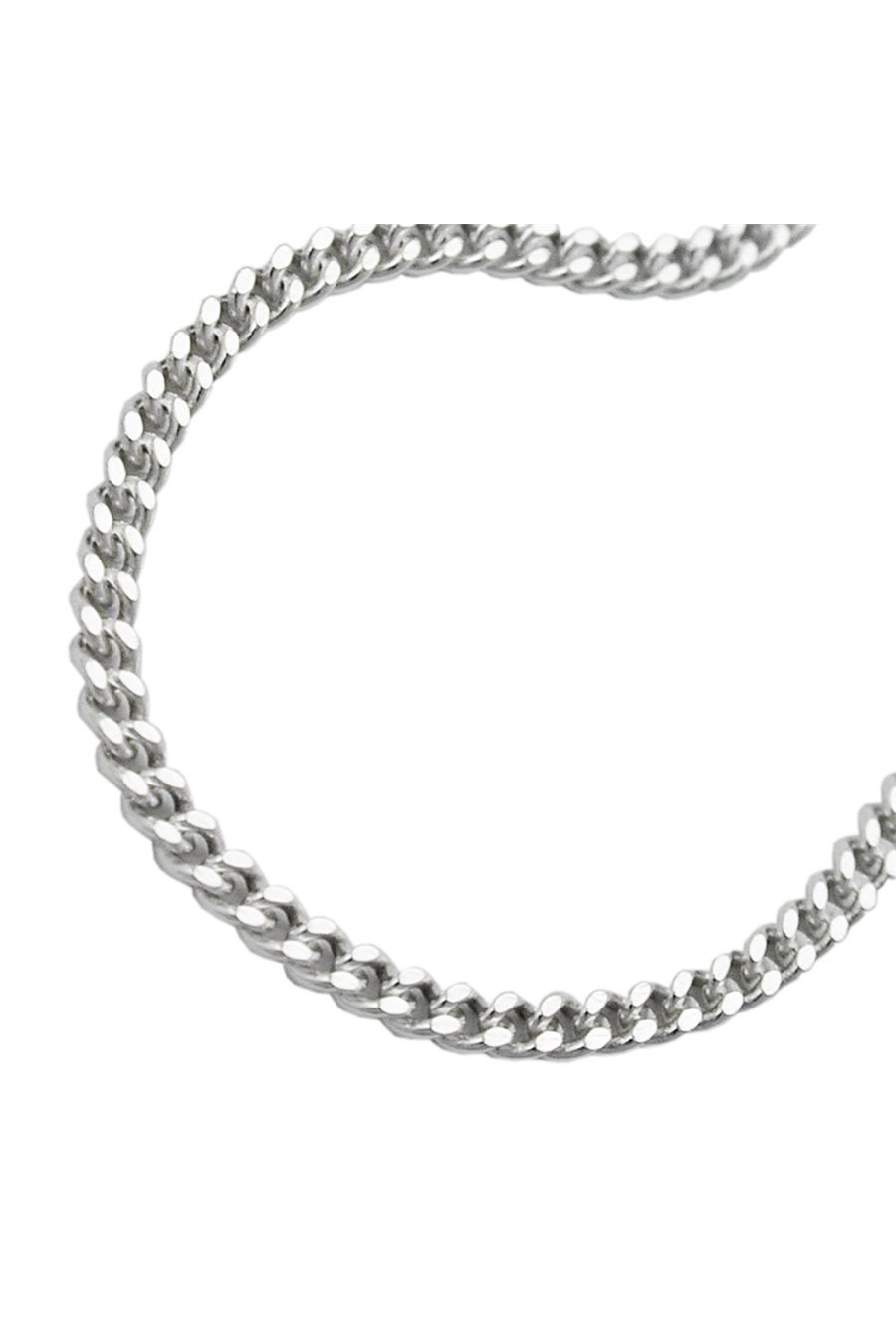 BRACELET THIN CURB CHAIN SILVER 925 19CM