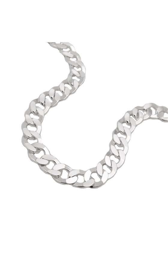 NECKLACE OPEN CURB CHAIN SILVER 925