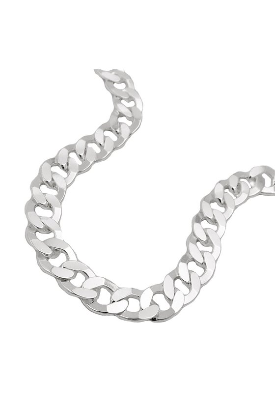 NECKLACE OPEN CURB CHAIN SILVER 925