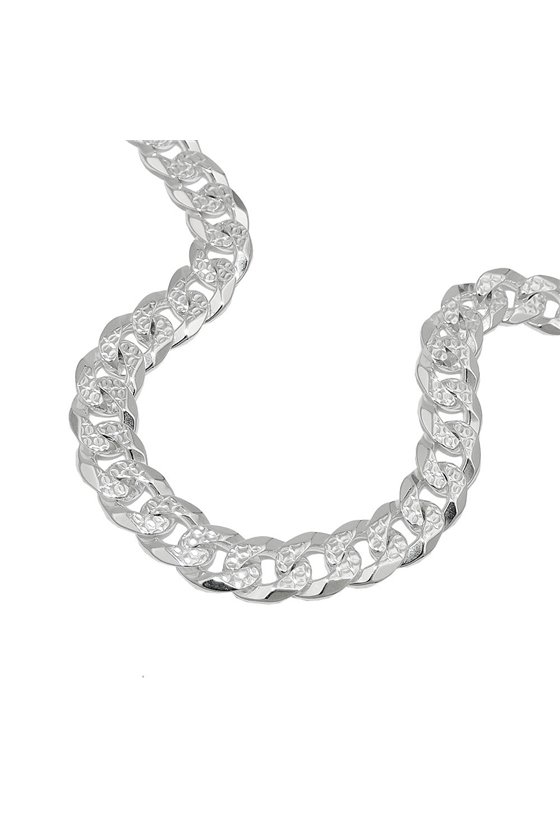 NECKLACE OPEN CURB CHAIN SILVER 925