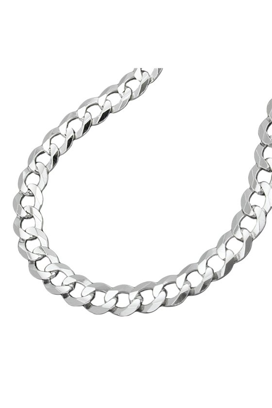 NECKLACE OPEN CURB CHAIN SILVER 925