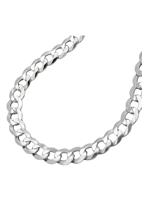 NECKLACE OPEN CURB CHAIN SILVER 925